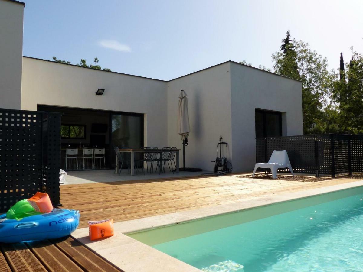 Villa Piscine Sud France Verzeille Экстерьер фото